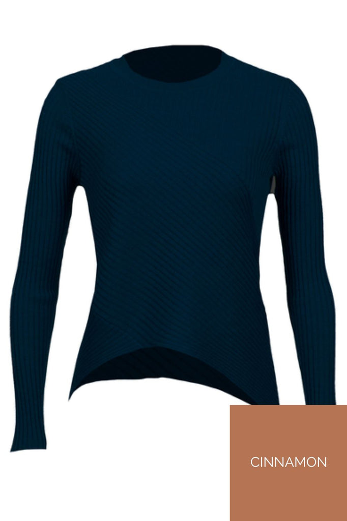 West Sweater | Cinnamon - Silvermaple Boutique