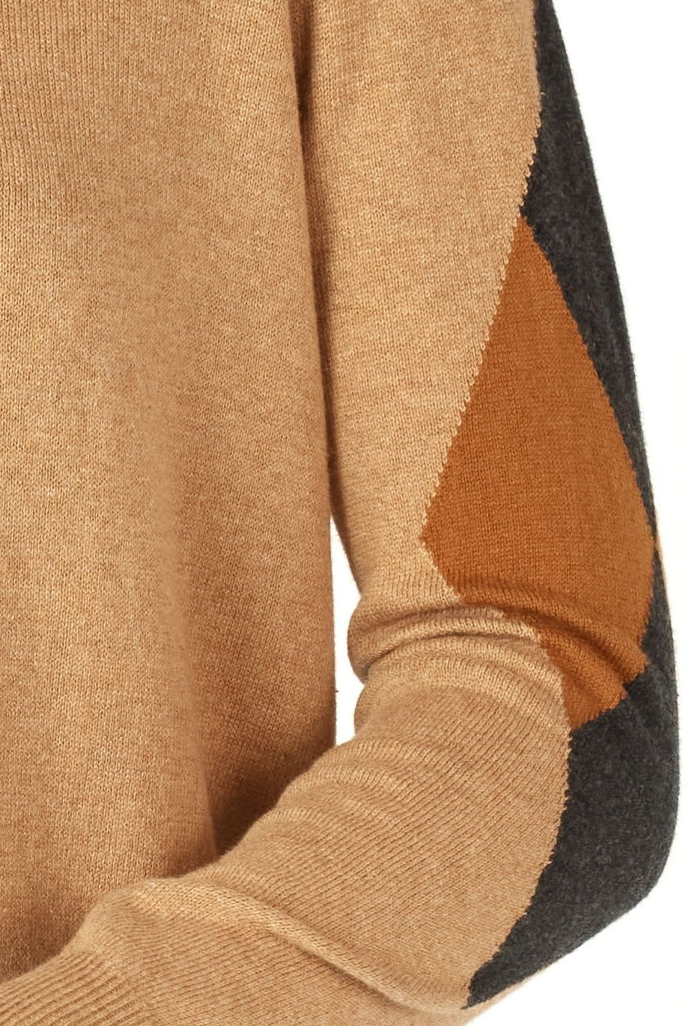 Zaket & Plover - Diamond Dapper Cardi | Camel - Knitwear - Silvermaple Boutique
