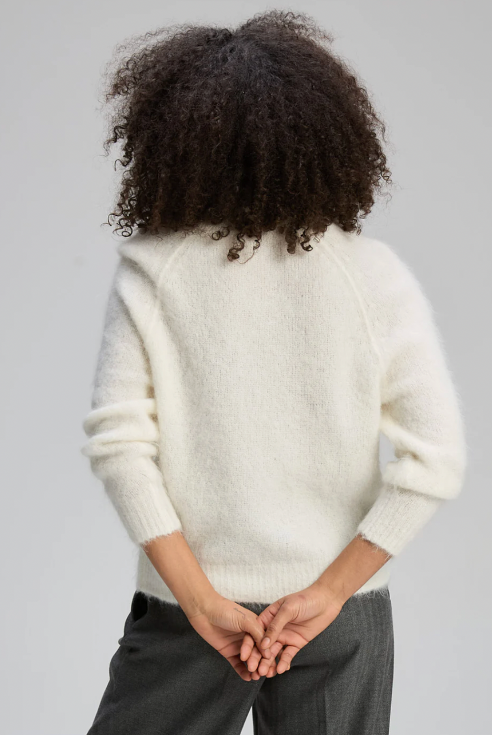Zaket & Plover - Alpaca Cardi | White - Cardigan - Silvermaple Boutique