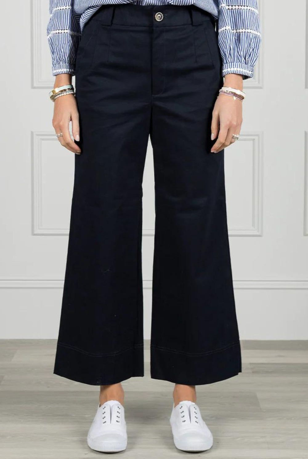 Zjoosh - Carla Pant | Navy - Pants - Silvermaple Boutique