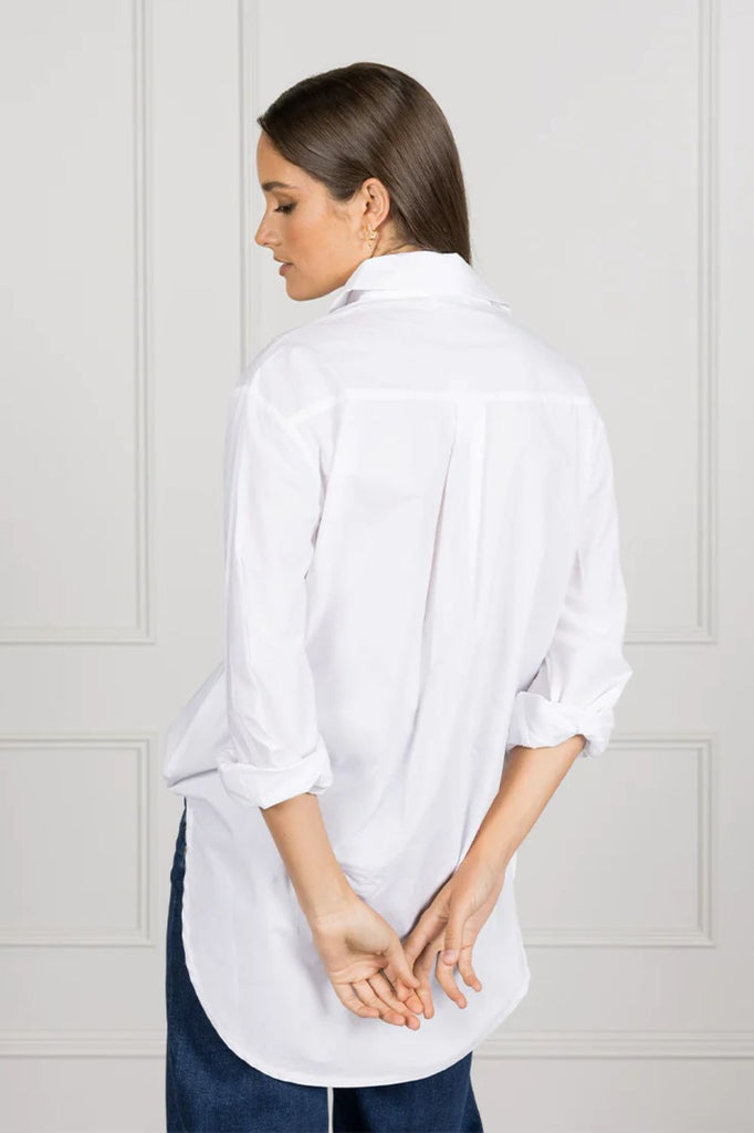 Zjoosh The Everyday Shirt | White _Silvermaple Boutique