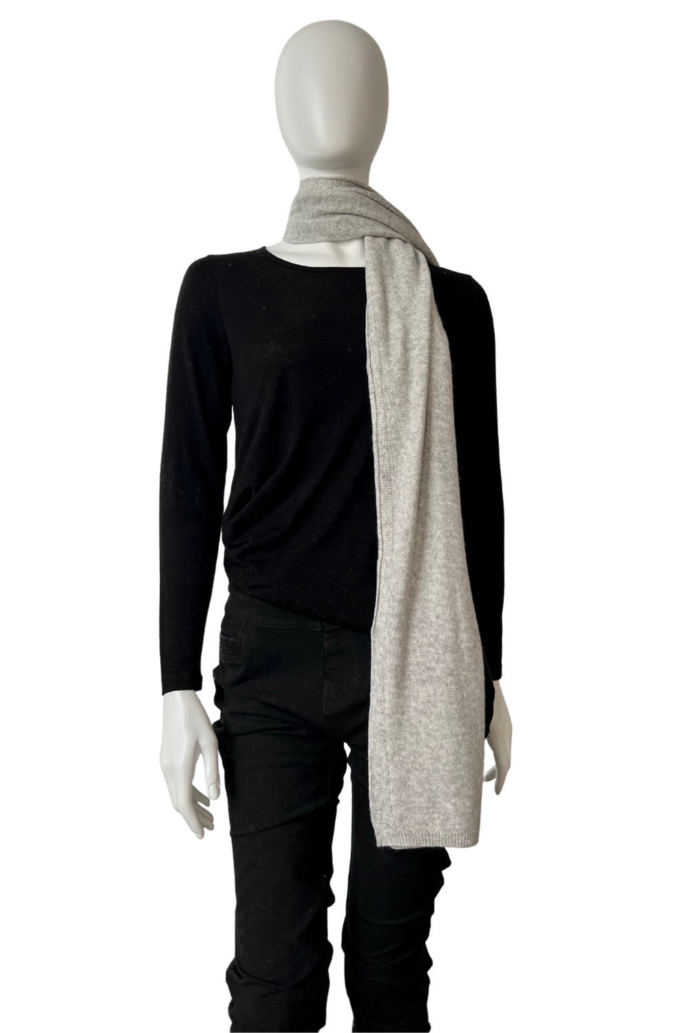 Silvermaple Collection - Nina Scarf Small | Grey - Scarves & Wraps - Silvermaple Boutique