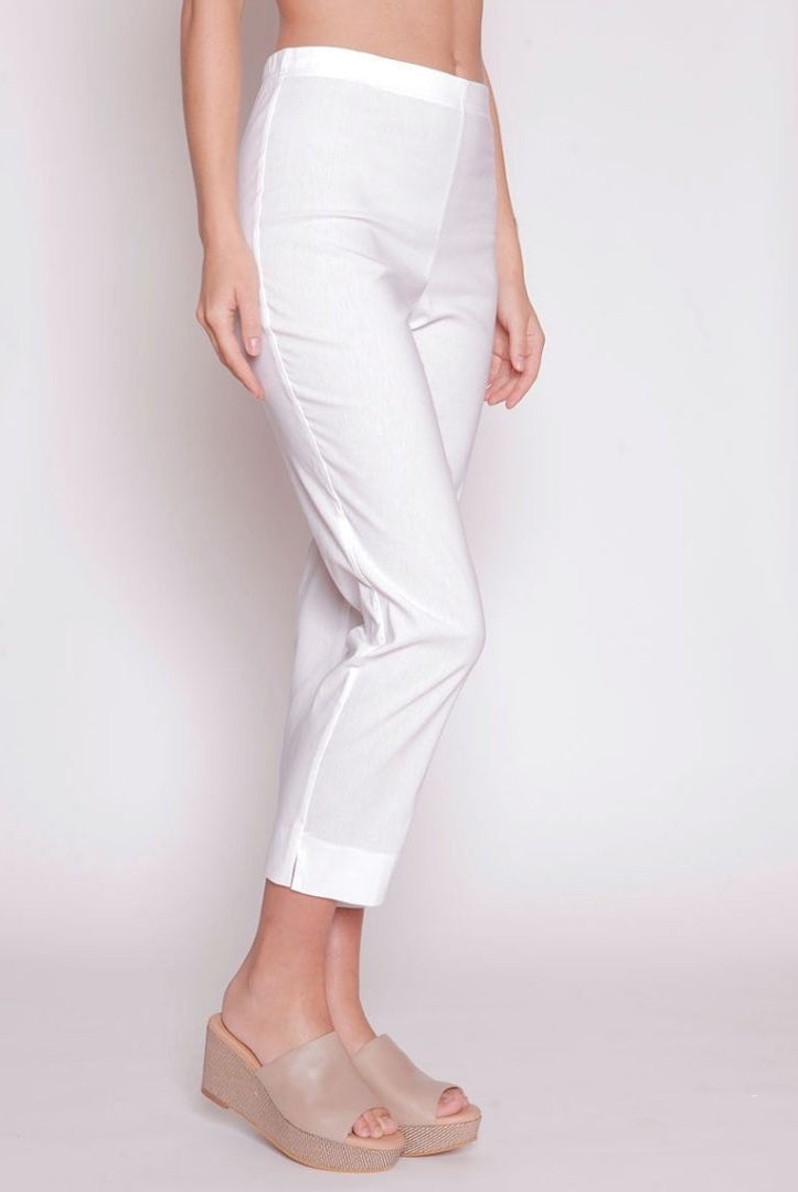 M.E.L Australia - 3/4 Villa Pant | White - Pants - Silvermaple Boutique