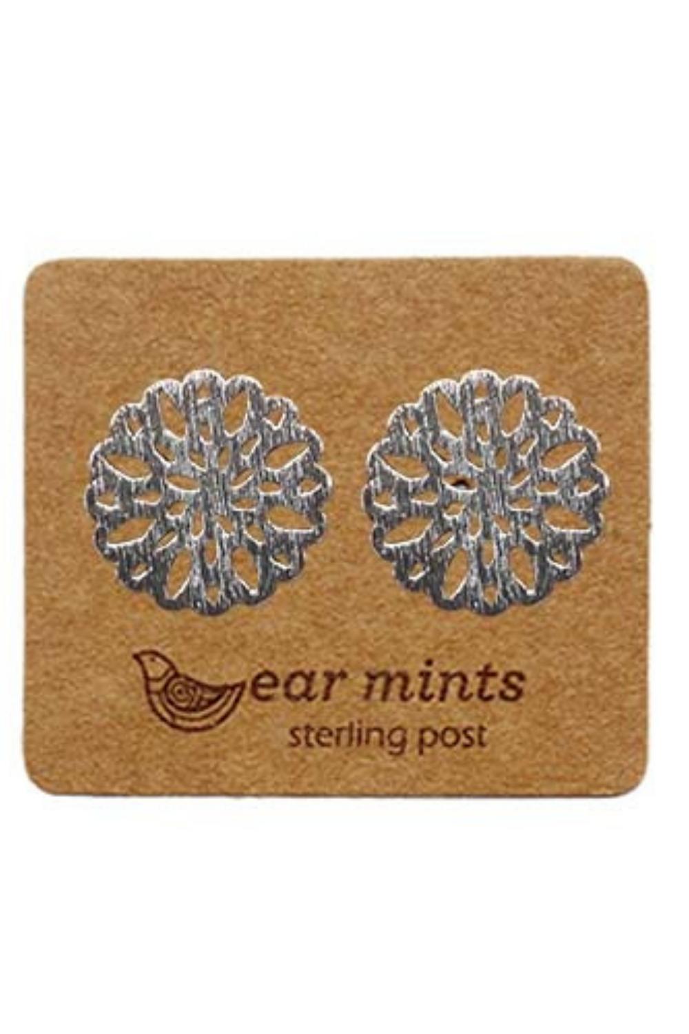Fabienne - Ear Mints Brushed Filigree | Silver - Jewellery - Silvermaple Boutique
