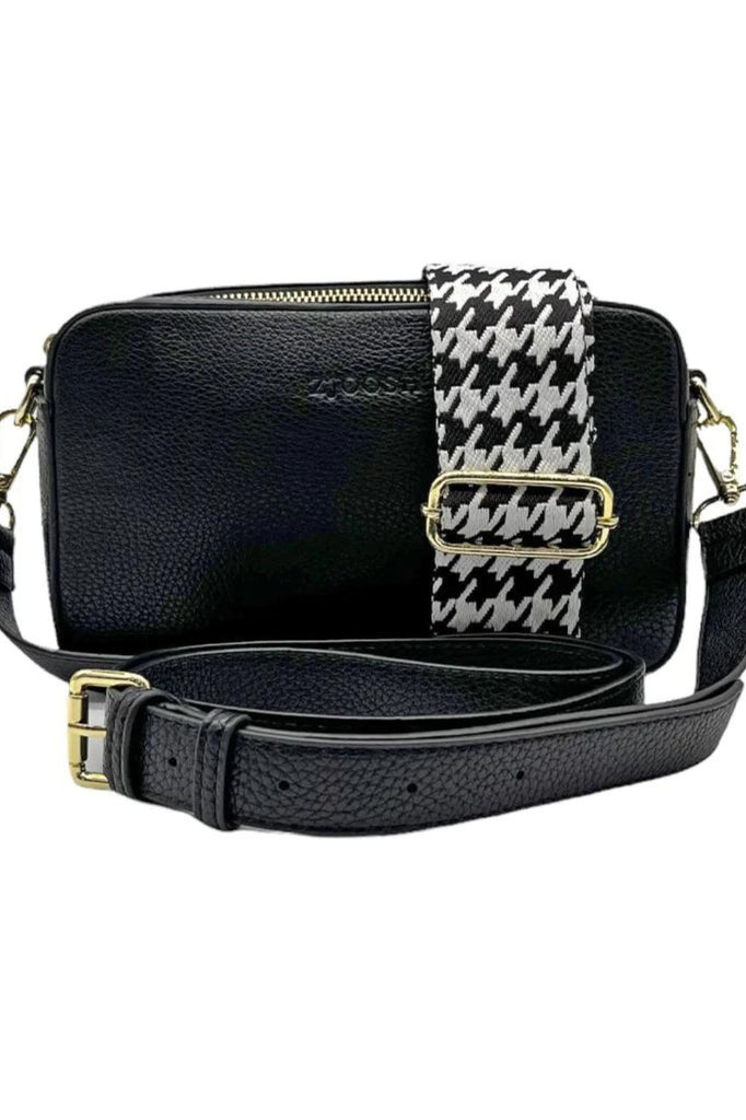 Zjoosh Frankie Cross Body Bag | Black_Silvermaple Boutique
