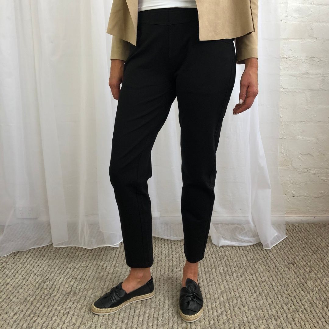 Maglia - Freedom Leisure Jean | Black - Pants - Silvermaple Boutique