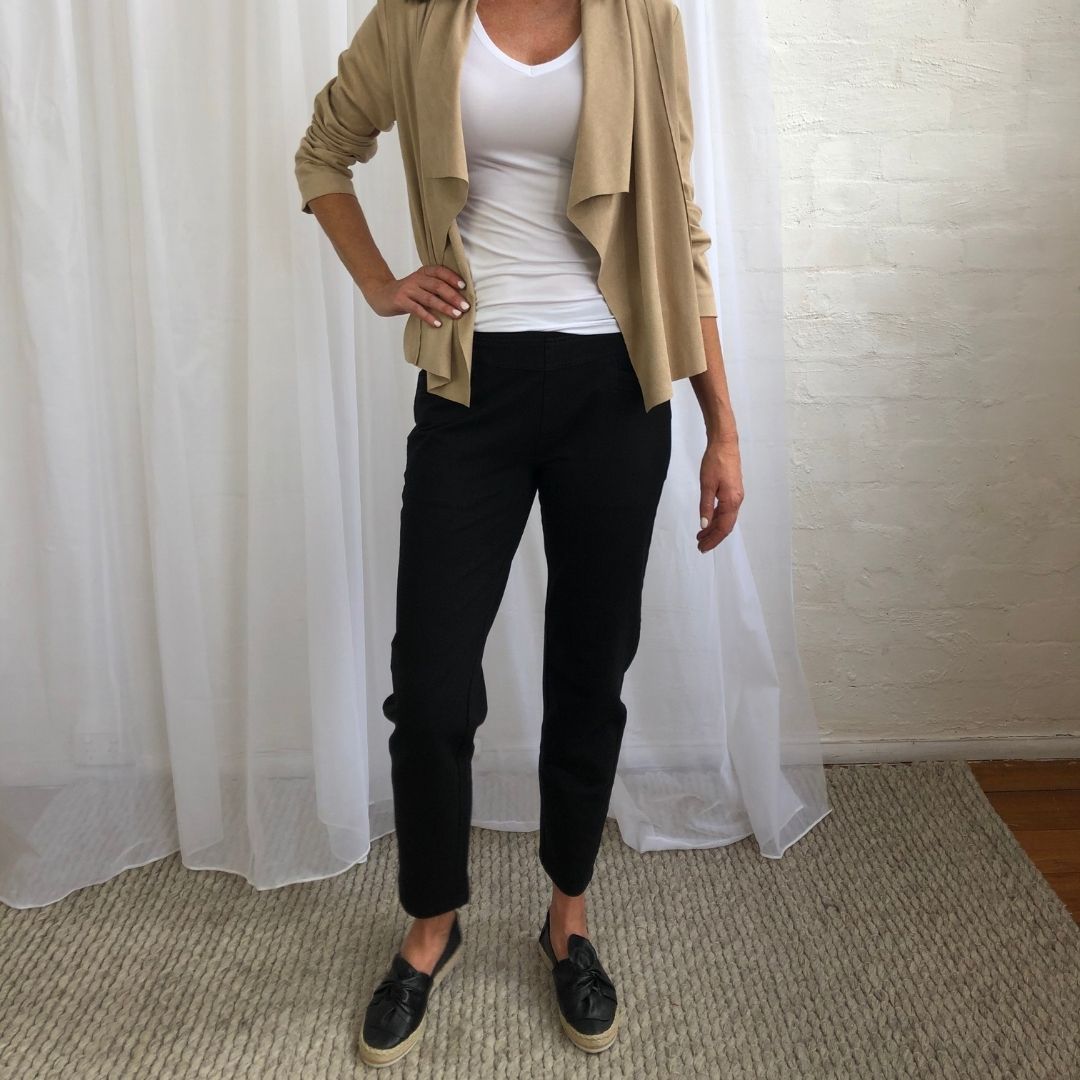 Maglia - Freedom Leisure Jean | Black - Pants - Silvermaple Boutique