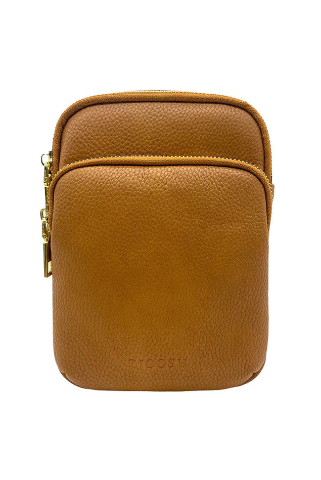 Zjoosh - Lexie Cross Body Bag | Tan - Handbag - Silvermaple Boutique