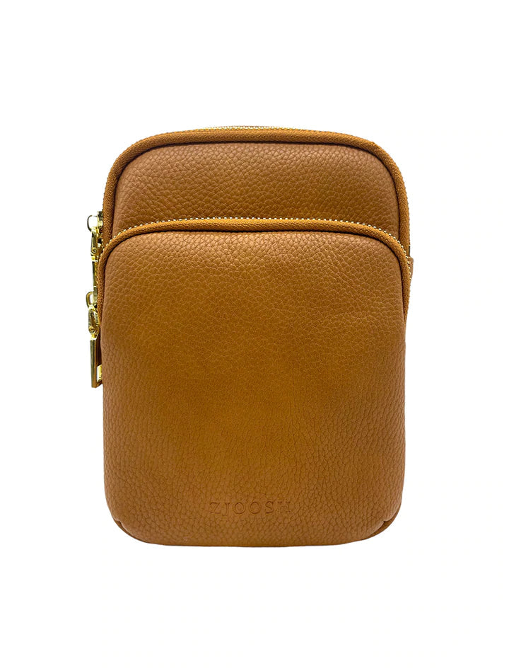 Zjoosh - Lexie Cross Body Bag | Tan - Handbag - Silvermaple Boutique