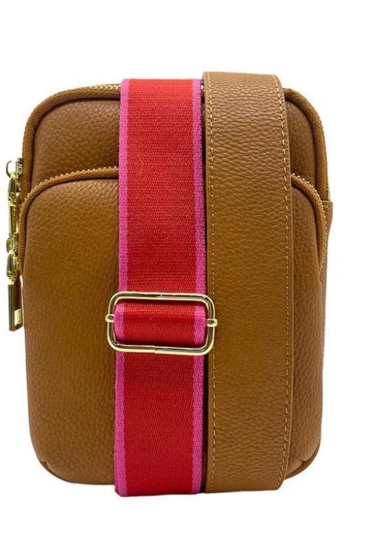 Zjoosh - Lexie Cross Body Bag | Tan - Handbag - Silvermaple Boutique