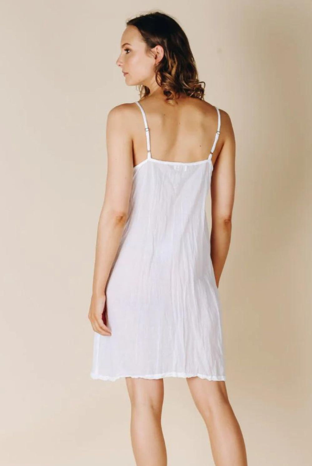 Lula Soul - Ibiza Slip | White - Dress - Silvermaple Boutique