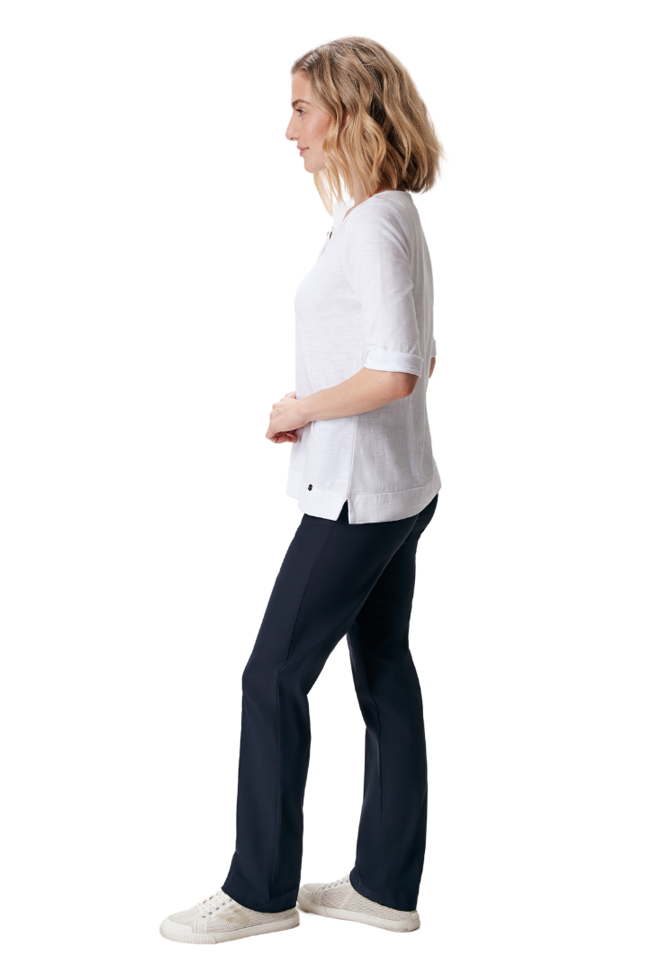 Verge - Premier Pant | French Ink - Pants - Silvermaple Boutique