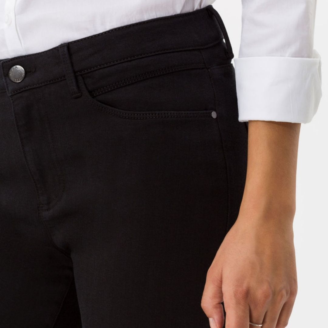 Brax - Shakira Denim Jean | Black - Jeans - Silvermaple Boutique