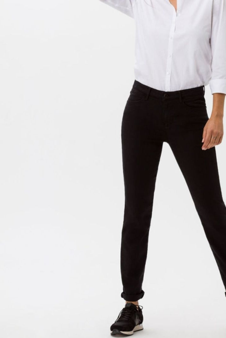 Brax - Shakira Denim Jean | Black - Jeans - Silvermaple Boutique