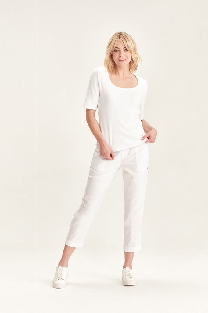 Verge Acrobat Essex Pant | White_Silvermaple Boutique