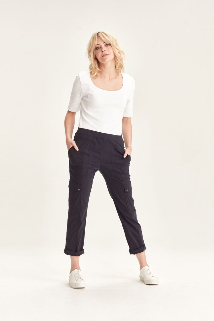 Verge | Acrobat Cargo Pant | French Ink_Silvermaple Boutique