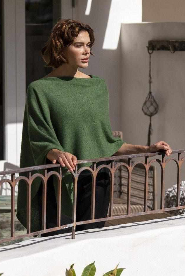 Esperance & Co - Cashmere Topper | Basil - Wrap - Silvermaple Boutique