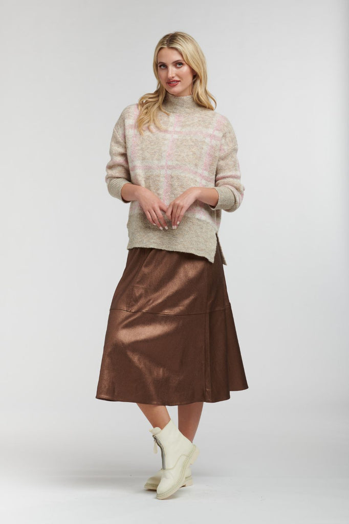 365 Days Shine Your Way Skirt | Copper_Silvermaple Boutique
