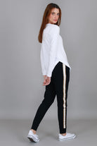 3rd Story The Label - Mosman Curved Hem Top | White - Top - Silvermaple Boutique 