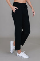 3rd Story The Label - Vermont Straight Leg Sweatpant | Black - Pants - Silvermaple Boutique 