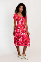 Alquema - Alquema Cap Sleeve Smash Dress | Peachy Pea -  - Silvermaple Boutique 