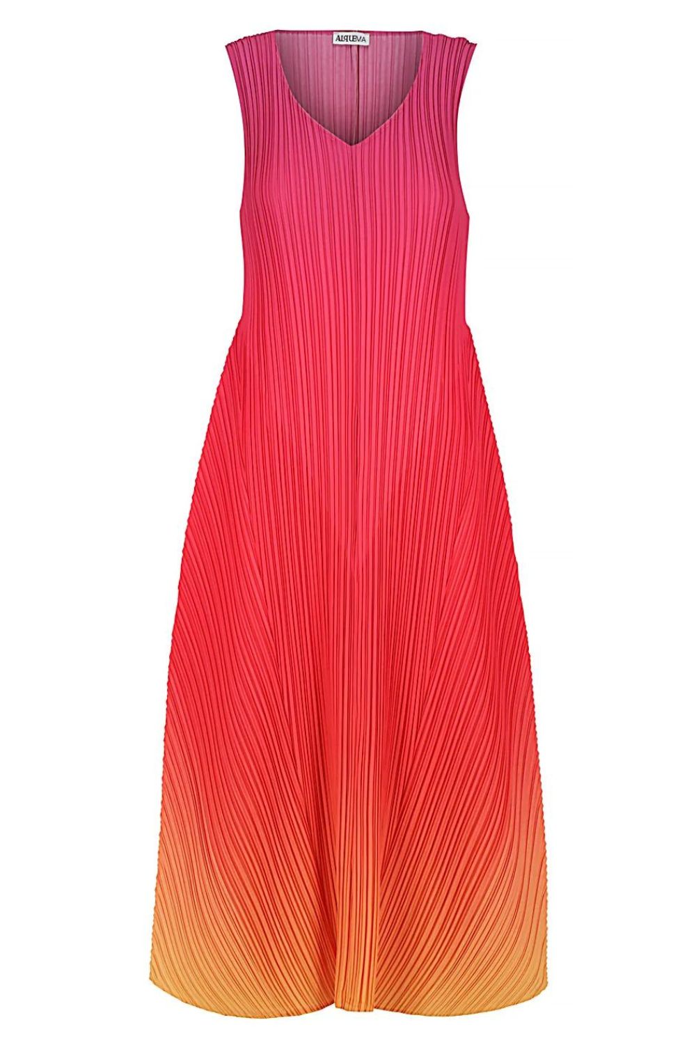 Alquema - Long Estrella Dress Ombre | Festival Sunrise - Dress - Silvermaple Boutique 