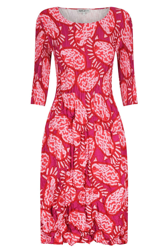 Alquema 3/4 Sleeve Smash Pocket Dress | Pink Cockatoo_Silvermaple Boutique