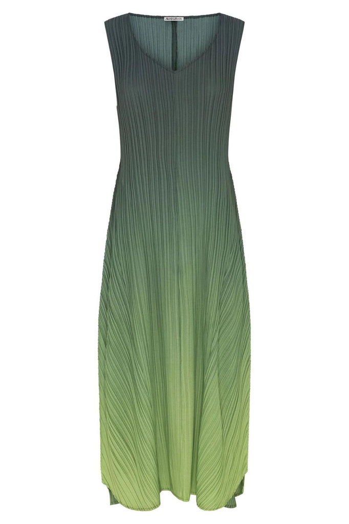 Alquema Long Estrella Dress Ombre | Forest Ombre_Silvermaple Boutique