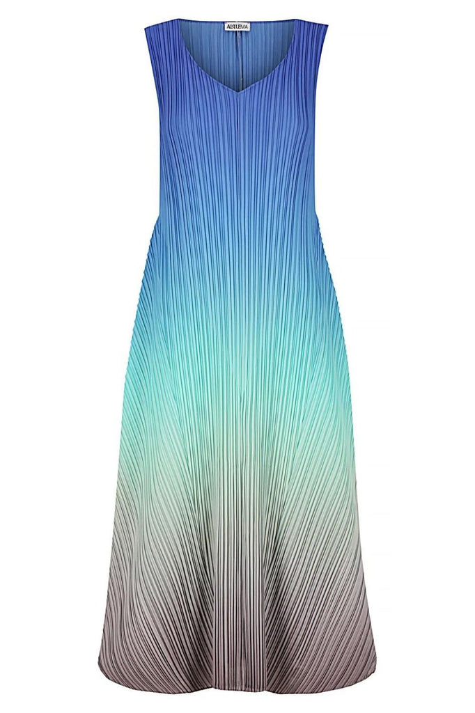 Alquema Long Estrella Dress Ombre | Royal Opal_Silvermaple Boutique