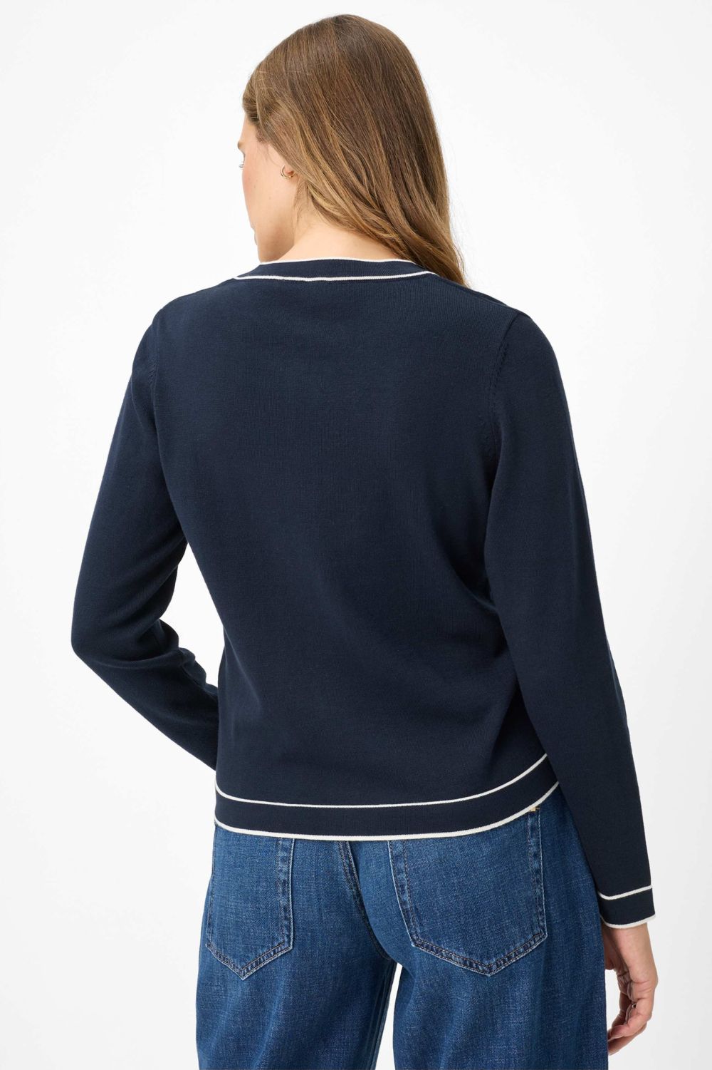 Brax - Brax Ann Cardigan | Navy - Cardigan - Silvermaple Boutique 