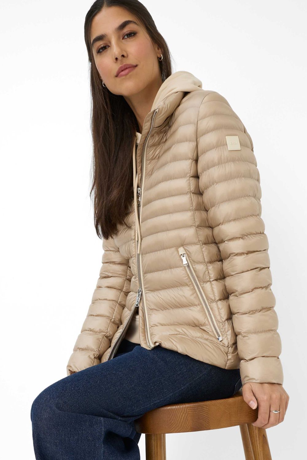 Brax - Brax Bern Quilted Jacket | Canvas - Jacket - Silvermaple Boutique 