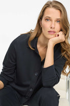 Brax - Brax Bette Shirt | Navy - Shirt - Silvermaple Boutique 