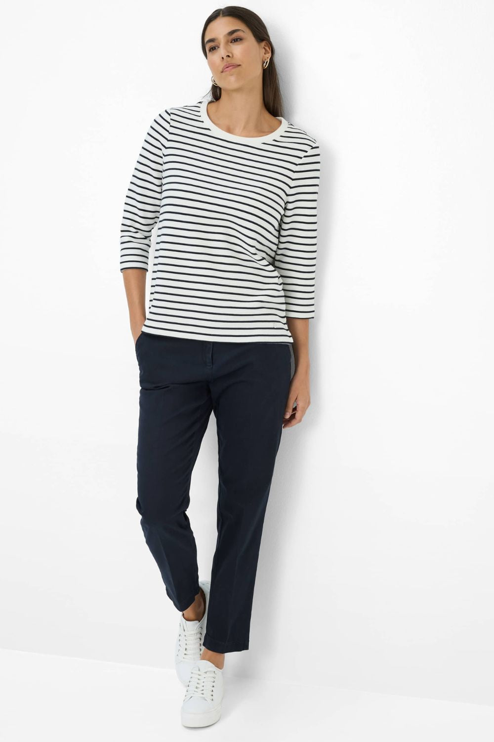 Brax - Brax Bonnie Top | Navy - Top - Silvermaple Boutique 