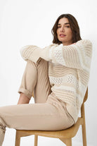 Brax - Brax Carola Five Pocket Jean | Almond - Jeans - Silvermaple Boutique 