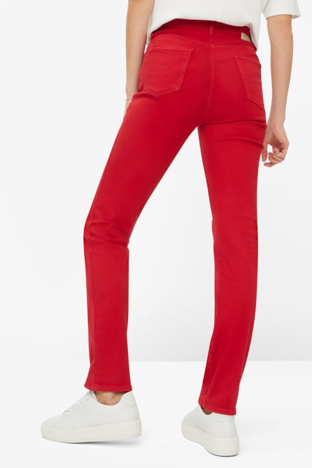 Brax - Brax Carola Five Pocket Jean | Cranberry - Jeans - Silvermaple Boutique 