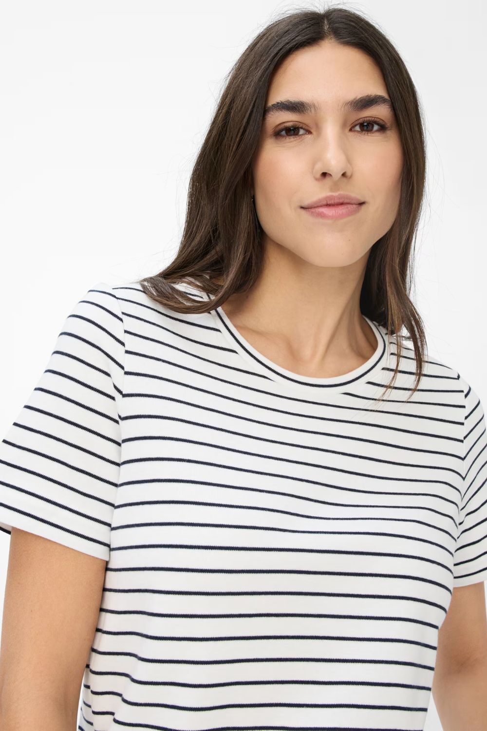 Brax - Cira Top | Navy Stripe - Top - Silvermaple Boutique 