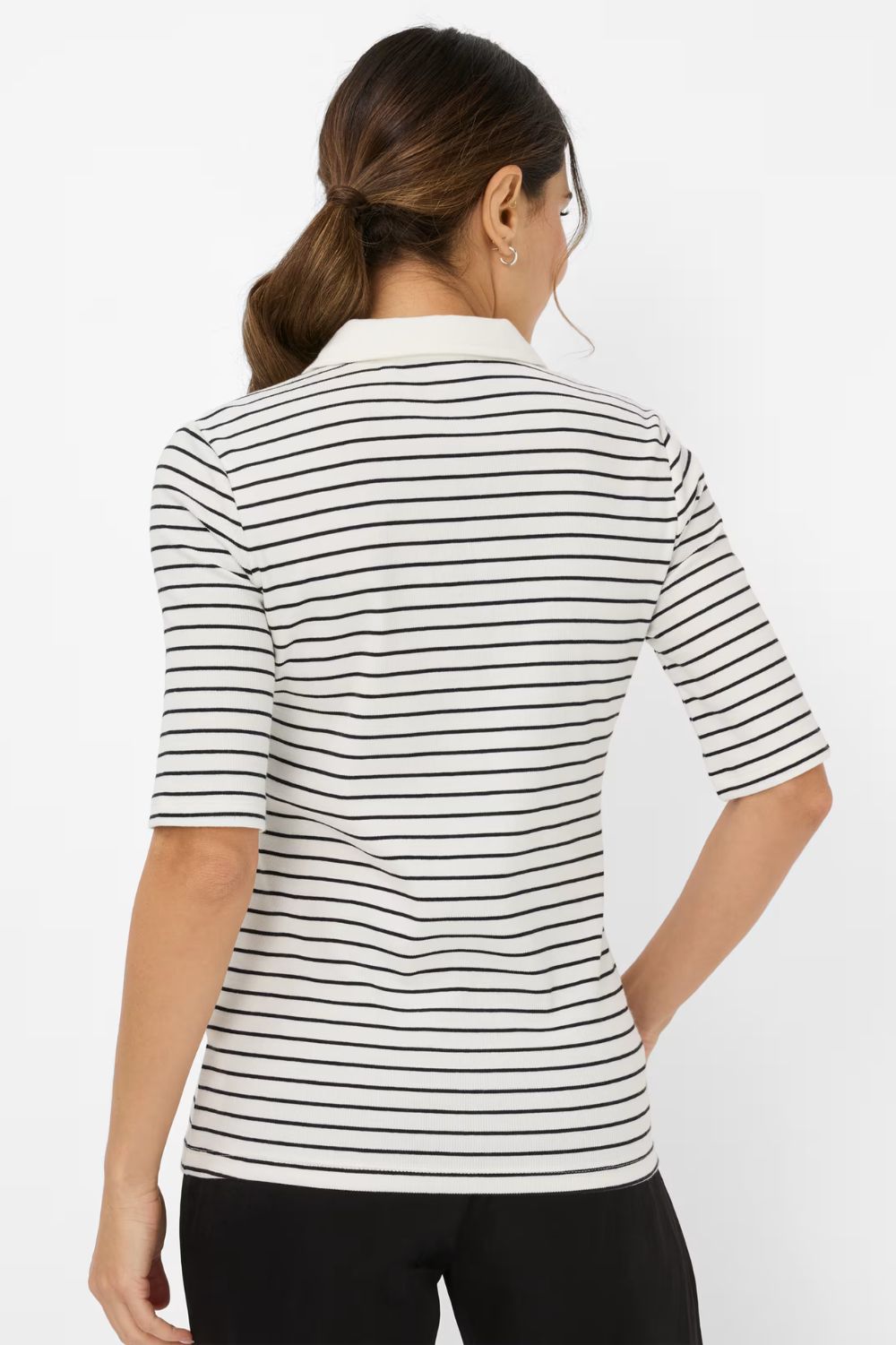 Brax - Cleo Top | Navy Stripe - Top - Silvermaple Boutique 