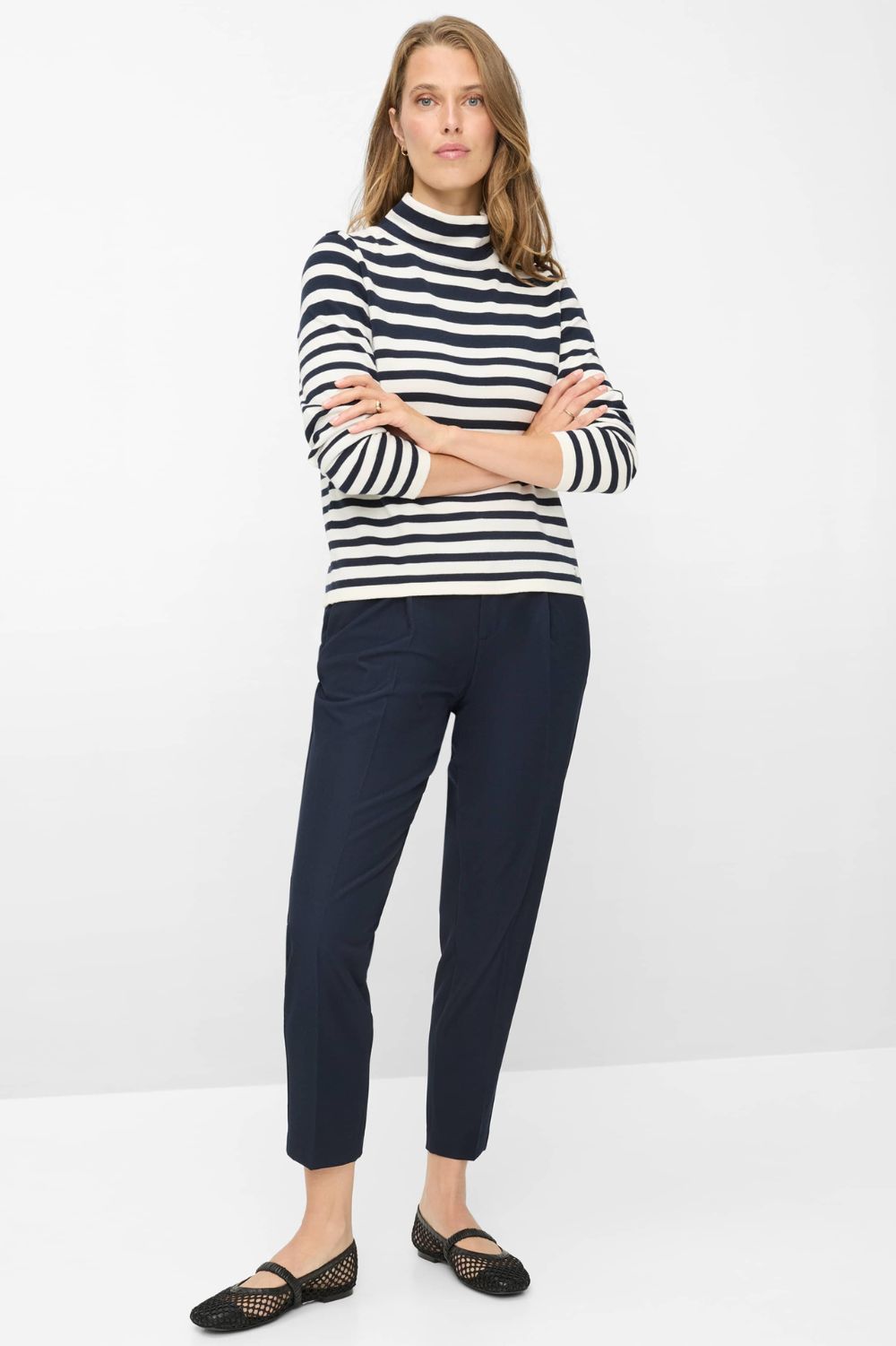 Brax - Brax Lesley Sweater | Navy - Jumper - Silvermaple Boutique 
