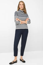 Brax - Brax Lesley Sweater | Navy - Jumper - Silvermaple Boutique 
