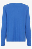 Brax - Lesley V-Neck Sweater | Sapphire Blue - Top - Silvermaple Boutique 