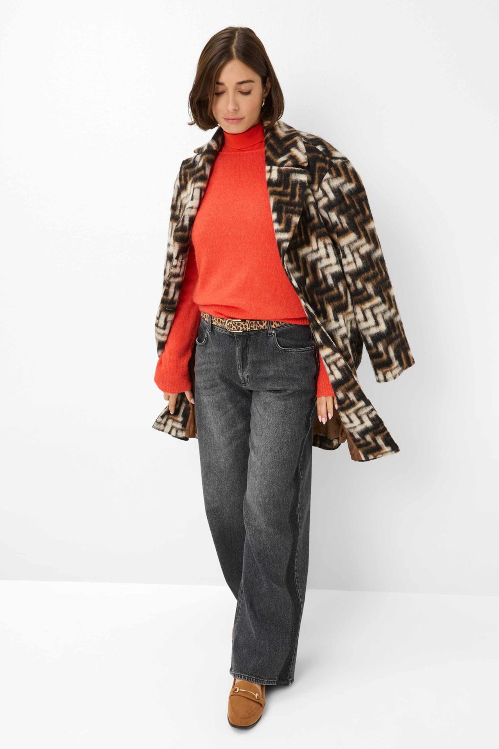 Brax - Brax Lisa Sweater | Mandarin - Jumper - Silvermaple Boutique 