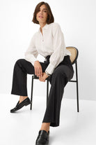 Brax - Brax Maine Pants | Black - Pants - Silvermaple Boutique 