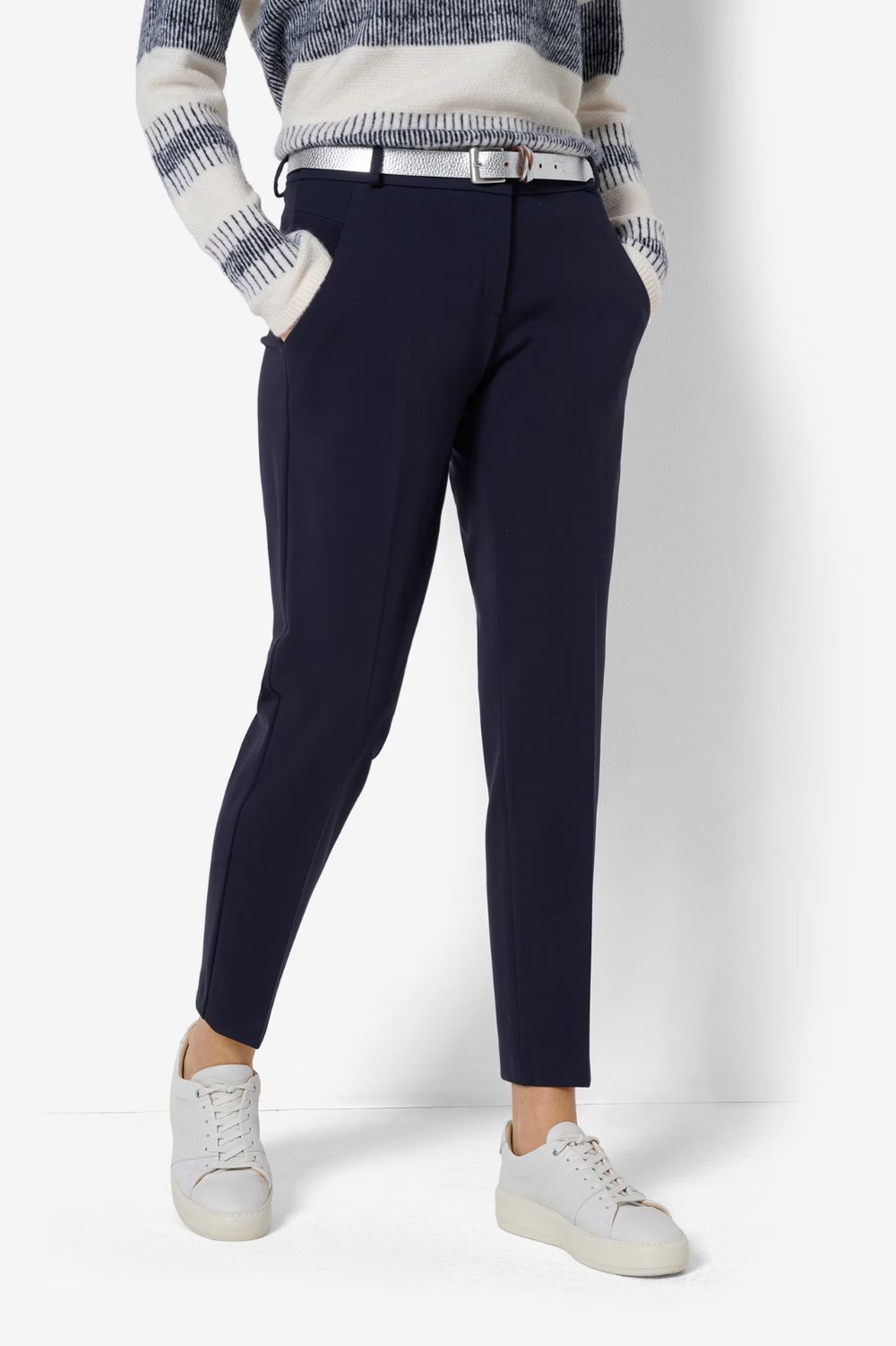 Brax - Brax Maron S Pant | Navy - Pants - Silvermaple Boutique 