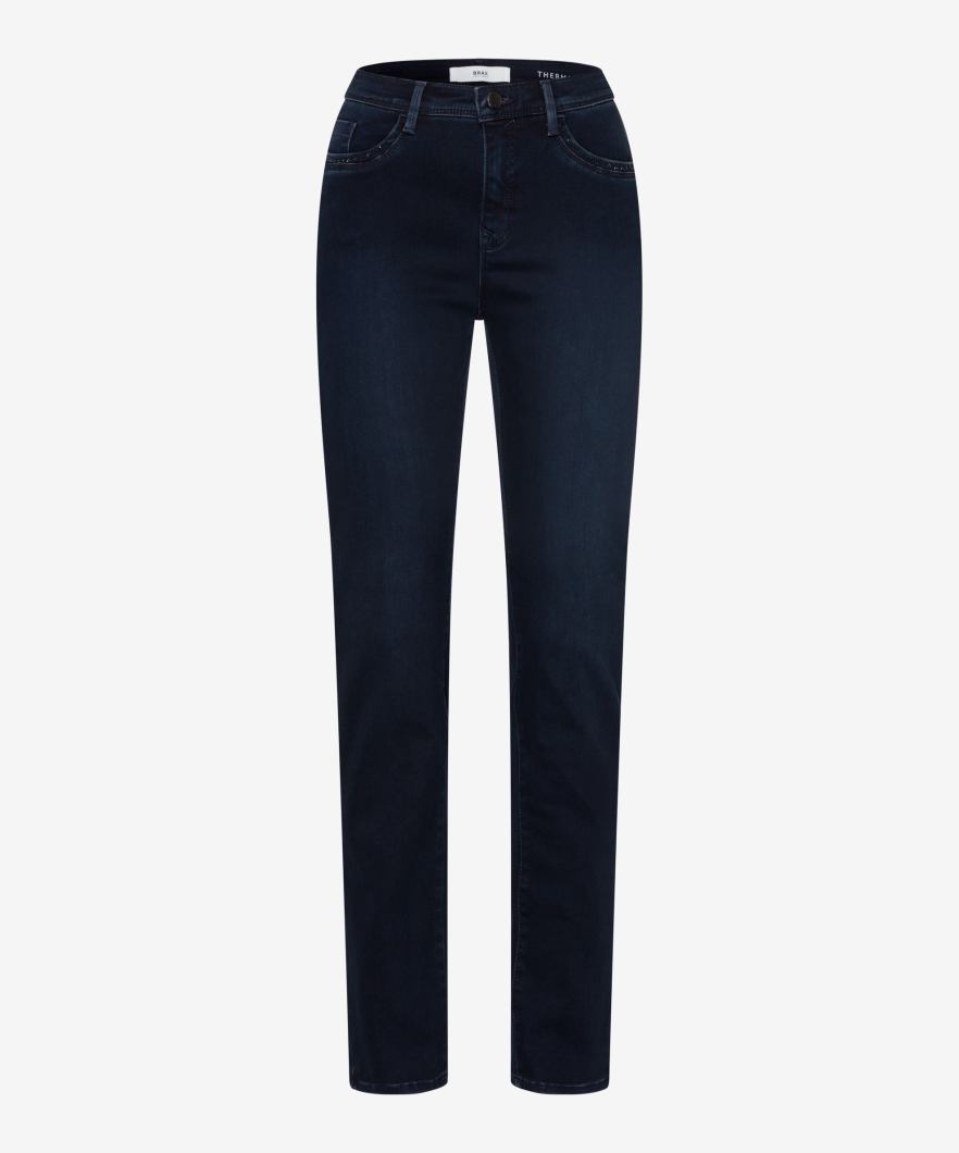 BRAX Jean pour femme style Mary Blue Planet durable à cinq poches, Bleu BRAX Jean pour femme style Mary Blue Planet durable à cinq poches, Bleu