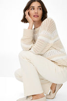 Brax - Mary 5 Pocket Jeans | Eggshell - Jeans - Silvermaple Boutique 