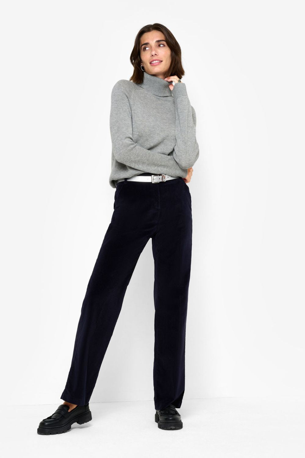 Brax - Mary Jean | Marine - Jeans - Silvermaple Boutique 