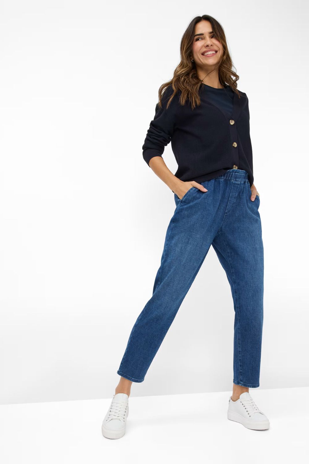 Brax - Mona S Chino | Regular Blue - Jeans - Silvermaple Boutique 