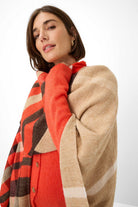 Brax - Brax Thea Cape | Walnut - Cape - Silvermaple Boutique 