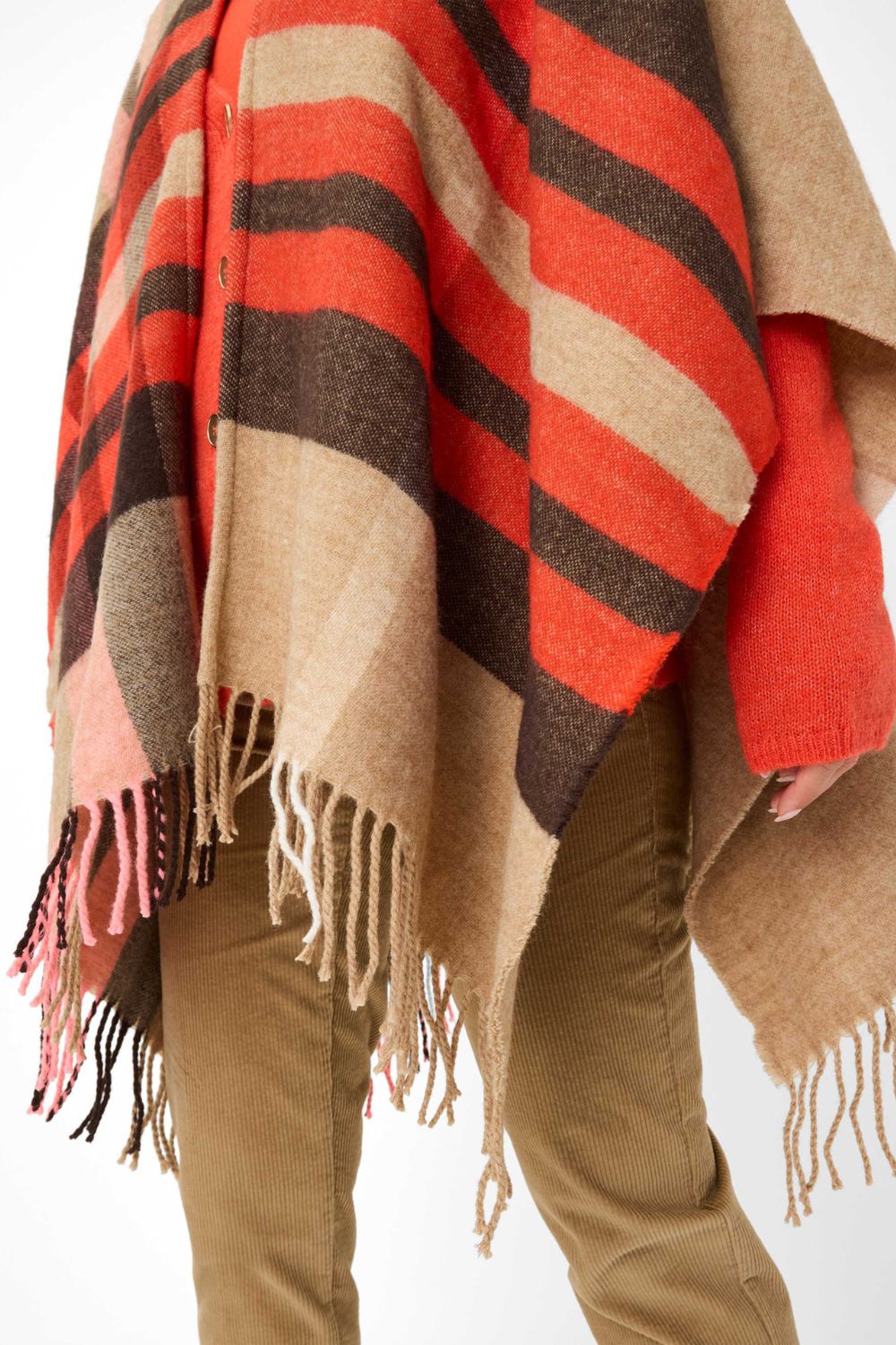 Brax - Brax Thea Cape | Walnut - Cape - Silvermaple Boutique 