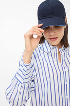 Brax - Brax Vic Blouse | Navy - Blouse - Silvermaple Boutique 